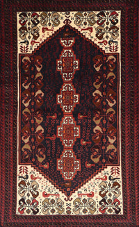 Machine Washable Traditional Brown Rug, wshtr1803