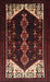 Machine Washable Traditional Brown Rug, wshtr1803