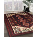 Machine Washable Traditional Brown Rug in a Family Room, wshtr1803