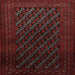 Square Traditional Bakers Brown Persian Rug, tr1806
