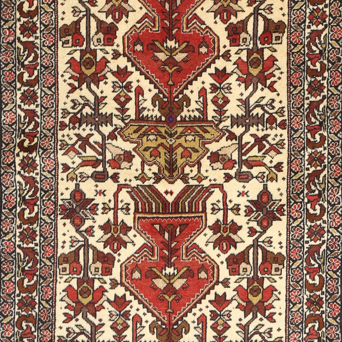 Traditional Saffron Red Persian Rug, tr1807