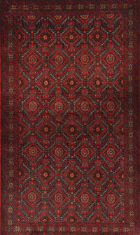 Machine Washable Traditional Bakers Brown Rug, wshtr1811