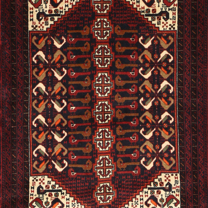Machine Washable Traditional Brown Rug, wshtr1812