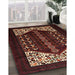 Traditional Brown Persian Rug in Family Room, tr1812