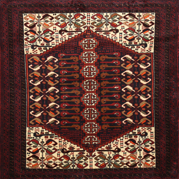 Round Machine Washable Traditional Brown Rug, wshtr1812