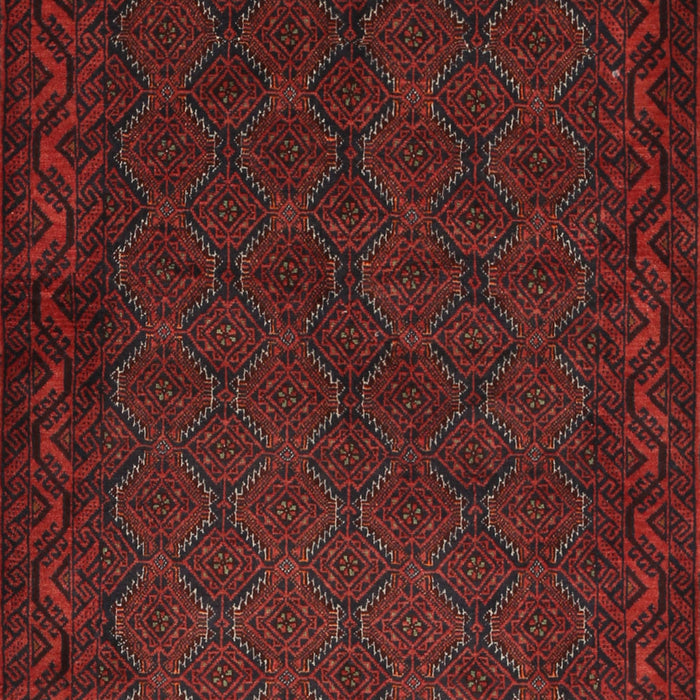 Traditional Cranberry Red Persian Rug, tr1813