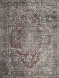 Machine Washable Traditional Rosy-Finch Purple Rug, wshtr1818