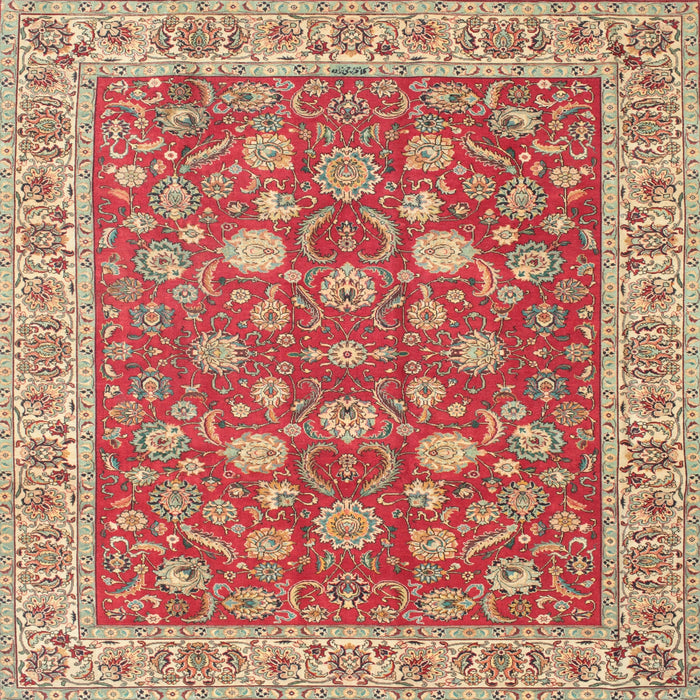 Square Traditional Red Persian Rug, tr181