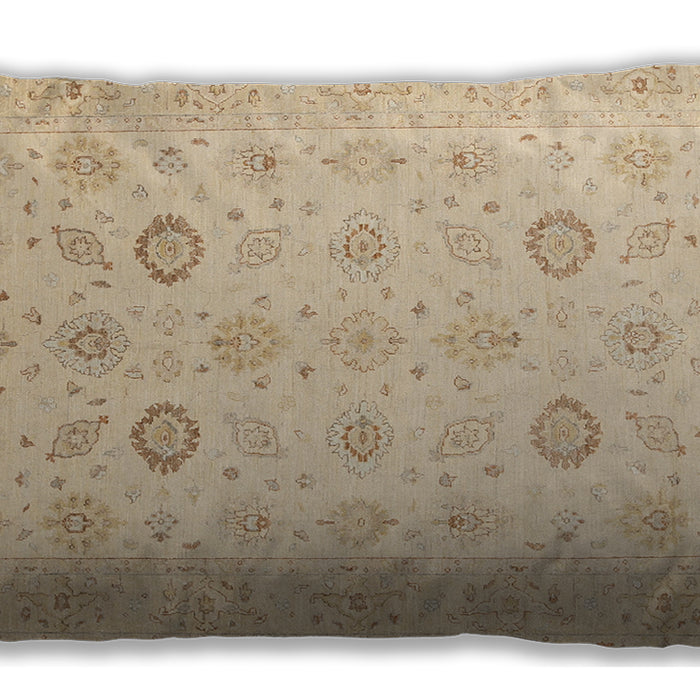 Traditional Classic Rectangular Sun Yellow Lumbar Throw Pillow, 13 inch by 19 inch, lbtr1822