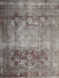 Machine Washable Traditional Rosy Brown Pink Rug, wshtr1823