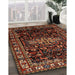 Machine Washable Traditional Gold Brown Rug in a Family Room, wshtr1824