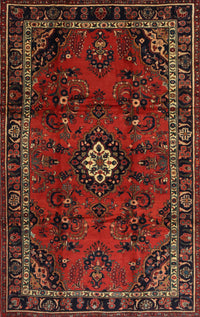 Machine Washable Traditional Dark Sienna Brown Rug, wshtr1825