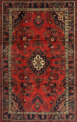 Machine Washable Traditional Dark Sienna Brown Rug, wshtr1825