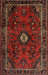 Traditional Dark Sienna Brown Persian Rug, tr1825