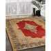 Machine Washable Traditional Gold Rug in a Family Room, wshtr1826