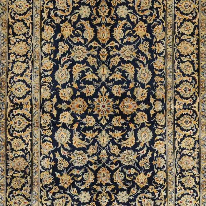 Traditional Metallic Gold Persian Rug, tr1829