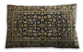 Traditional Classic Rectangular Metallic Gold Lumbar Throw Pillow, 13 inch by 19 inch, lbtr1829