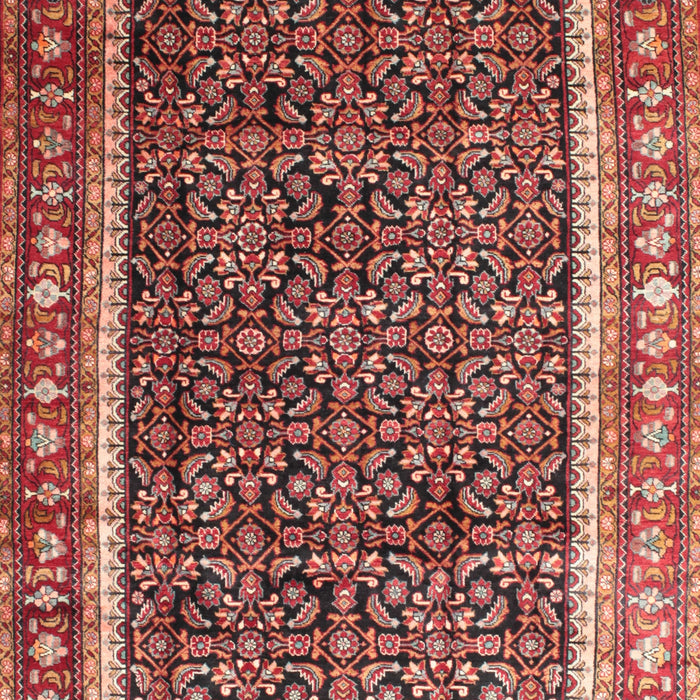 Traditional Sunrise Orange Persian Rug, tr182