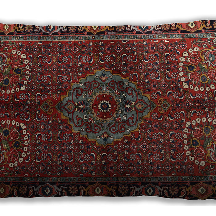 Traditional Classic Rectangular Brown Lumbar Throw Pillow, 13 inch by 19 inch, lbtr1830