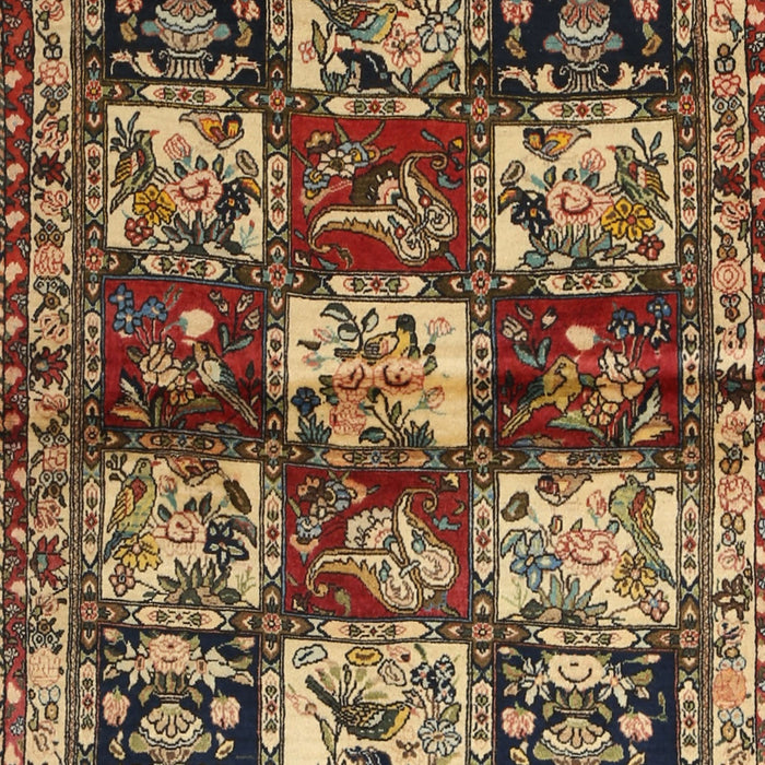 Machine Washable Traditional Peru Brown Rug, wshtr1832