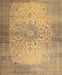 Traditional Orange Medallion Rug, tr1834