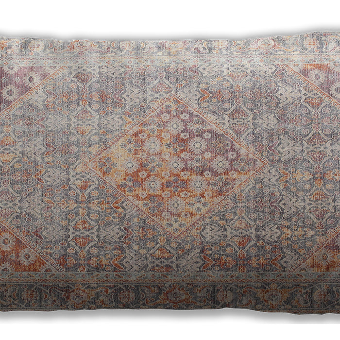 Traditional Classic Rectangular Desert Sand Beige Lumbar Throw Pillow, 13 inch by 19 inch, lbtr1835