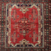 Square Traditional Brown Persian Rug, tr1836