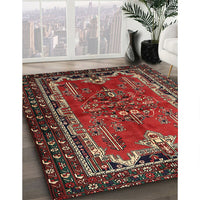 Traditional Brown Persian Rug, tr1836