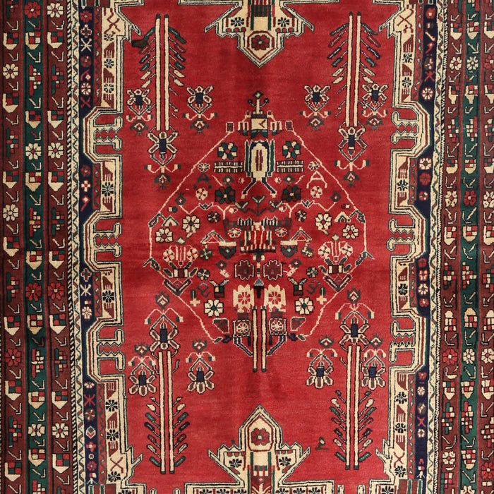 Machine Washable Traditional Brown Rug, wshtr1836