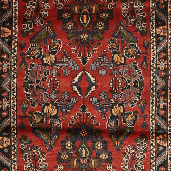 Traditional Sienna Brown Persian Rug, tr1839