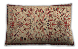 Traditional Classic Rectangular Chestnut Red Lumbar Throw Pillow, 13 inch by 19 inch, lbtr1841