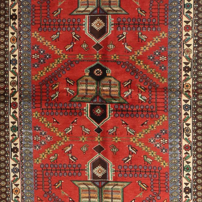 Traditional Red Persian Rug, tr1843