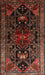 Machine Washable Traditional Sienna Brown Rug, wshtr1847