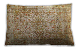 Traditional Classic Rectangular Light Brown Lumbar Throw Pillow, 13 inch by 19 inch, lbtr1848