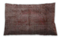 Traditional Classic Rectangular Chestnut Brown Lumbar Throw Pillow, 13 inch by 19 inch, lbtr1851