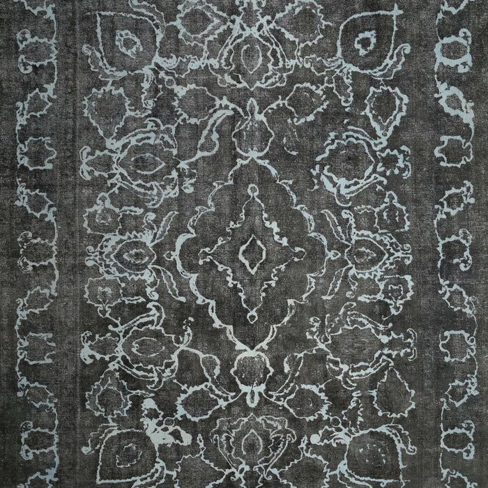 Machine Washable Traditional Silver Gray Rug, wshtr1852