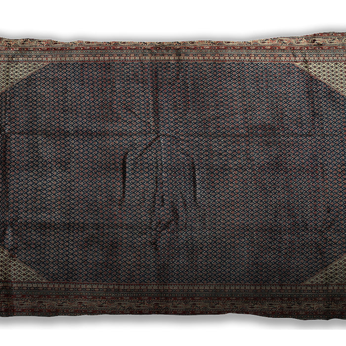 Traditional Classic Rectangular Burgundy Brown Lumbar Throw Pillow, 13 inch by 19 inch, lbtr1853