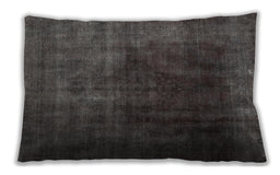 Traditional Classic Rectangular Ash Gray Lumbar Throw Pillow, 13 inch by 19 inch, lbtr1854