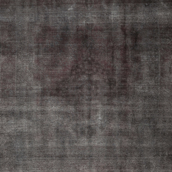 Round Machine Washable Traditional Ash Gray Rug, wshtr1854