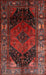 Traditional Chestnut Brown Persian Rug, tr1859