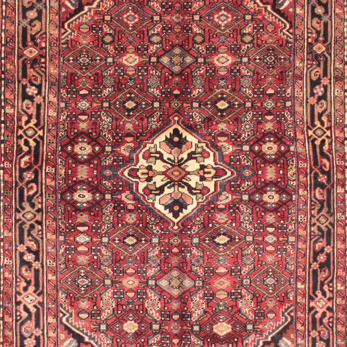 Machine Washable Traditional Sunrise Orange Rug, wshtr185