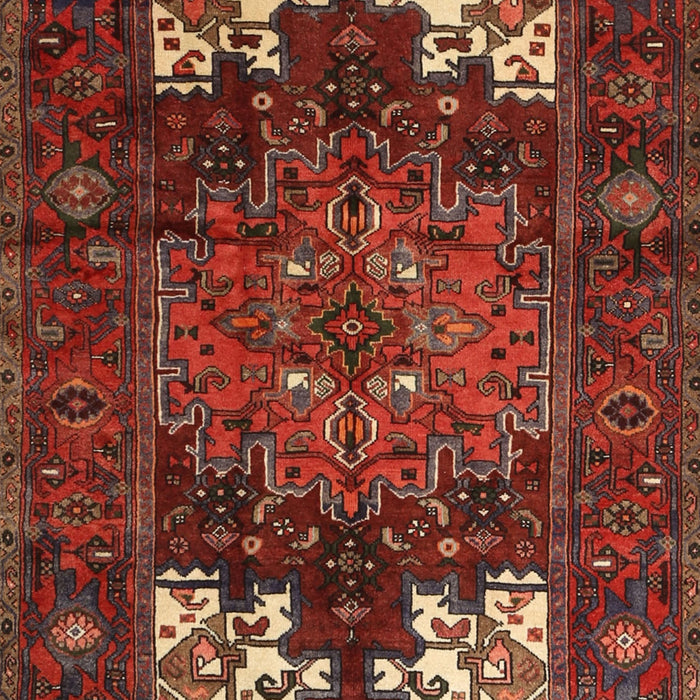 Machine Washable Traditional Sienna Brown Rug, wshtr1860