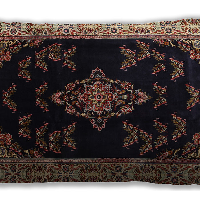 Traditional Classic Rectangular Chocolate Brown Lumbar Throw Pillow, 13 inch by 19 inch, lbtr1865