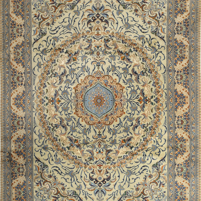 Traditional Brown Medallion Rug, tr1868