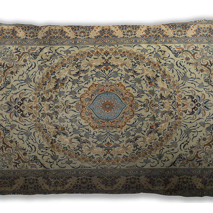 Traditional Classic Rectangular Brown Lumbar Throw Pillow, 13 inch by 19 inch, lbtr1868