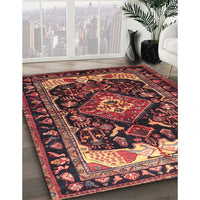 Traditional Rust Pink Persian Rug, tr186