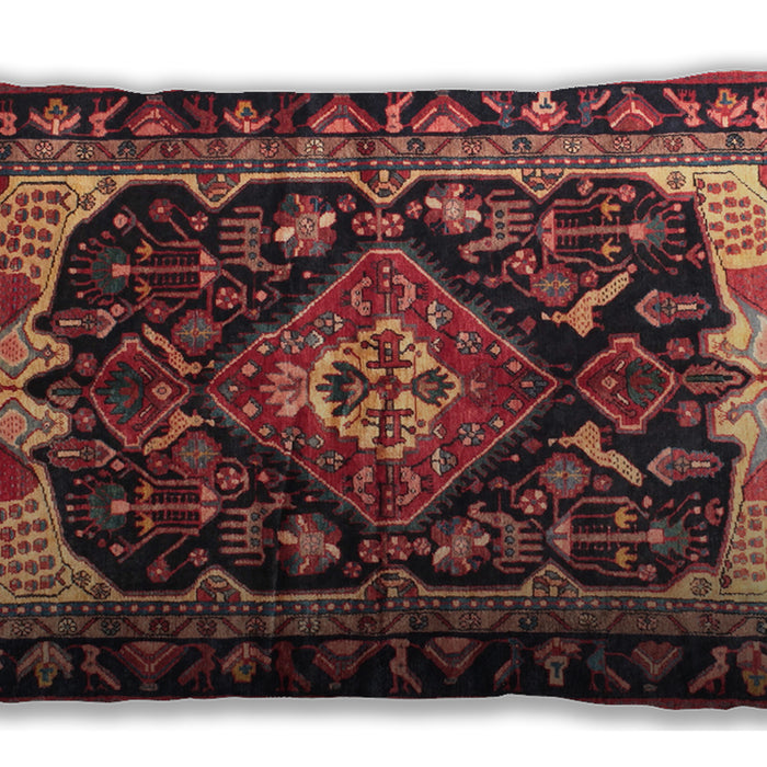 Traditional Classic Rectangular Rust Pink Lumbar Throw Pillow, 13 inch by 19 inch, lbtr186