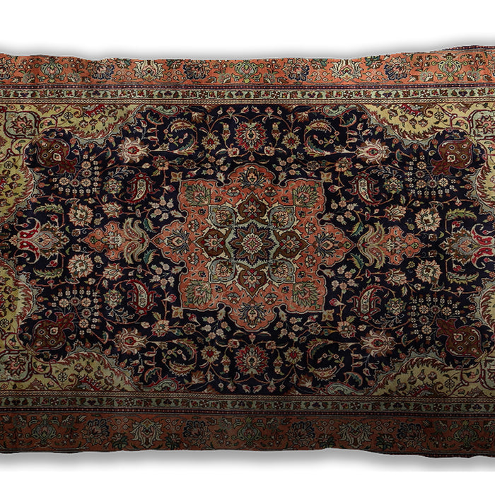 Traditional Classic Rectangular Red Lumbar Throw Pillow, 13 inch by 19 inch, lbtr1871