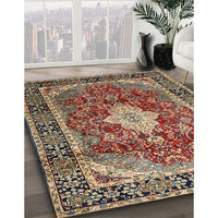 Traditional Camel Brown Persian Rug, tr1872