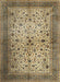 Machine Washable Traditional Red Brown Rug, wshtr1875